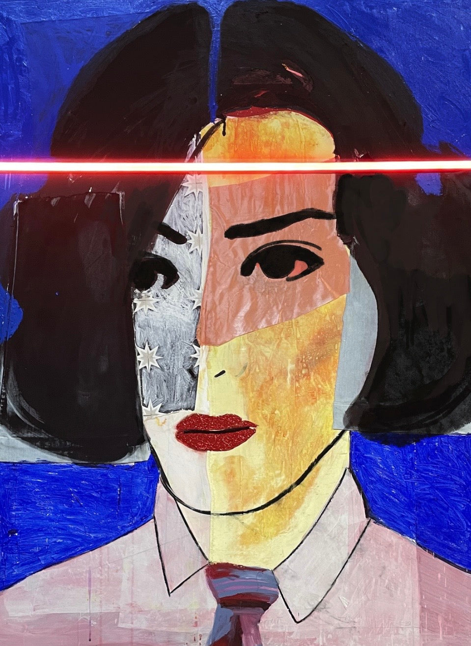 Portrait à la cravate