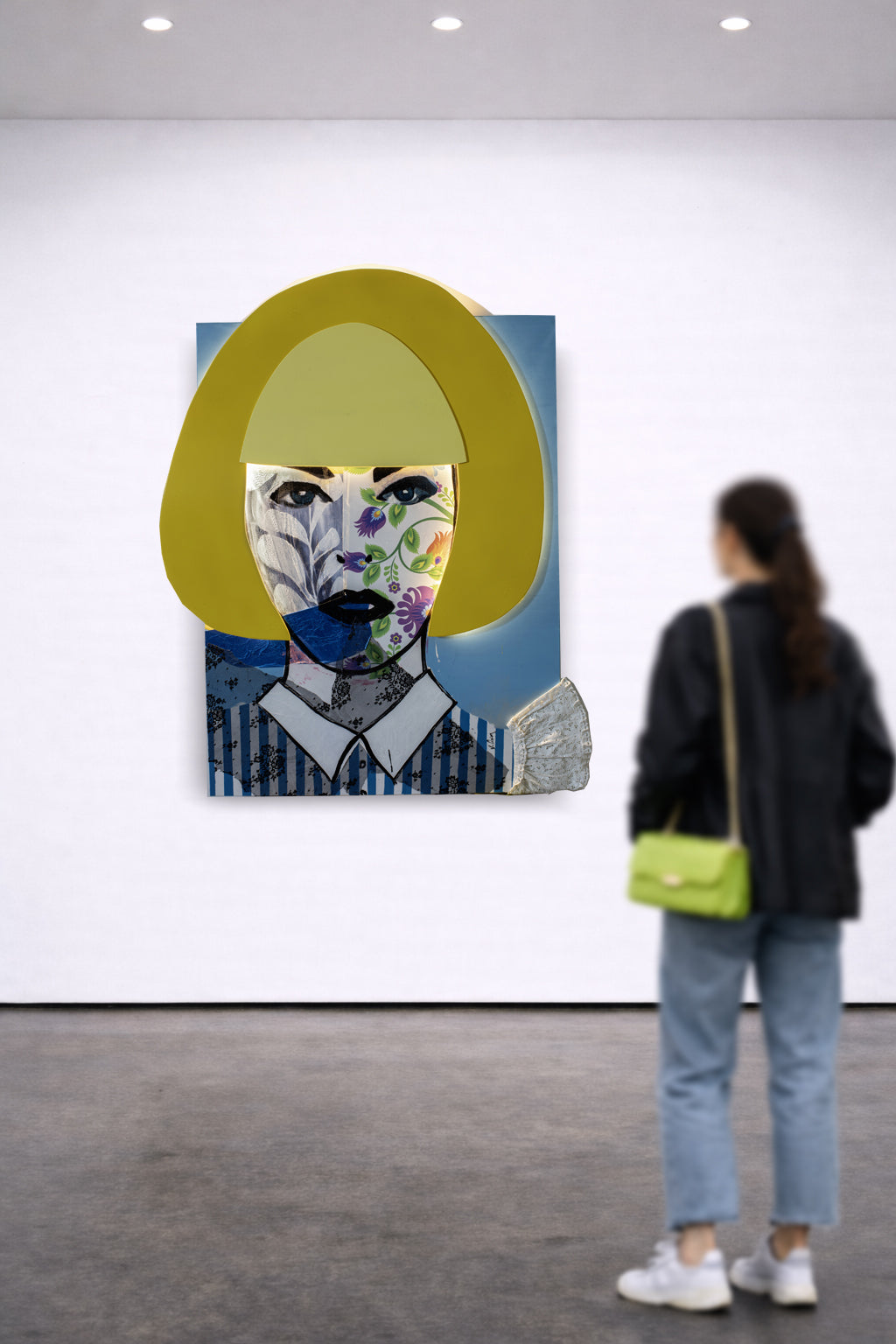 Jeune fille au carré court